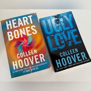 Colleen Hoover Books - Heart Bones and Ugly Love
